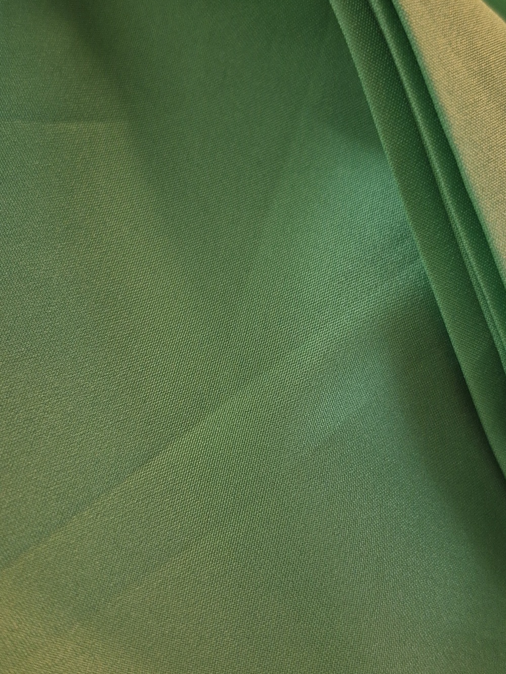 Green Solid Fabric Panel